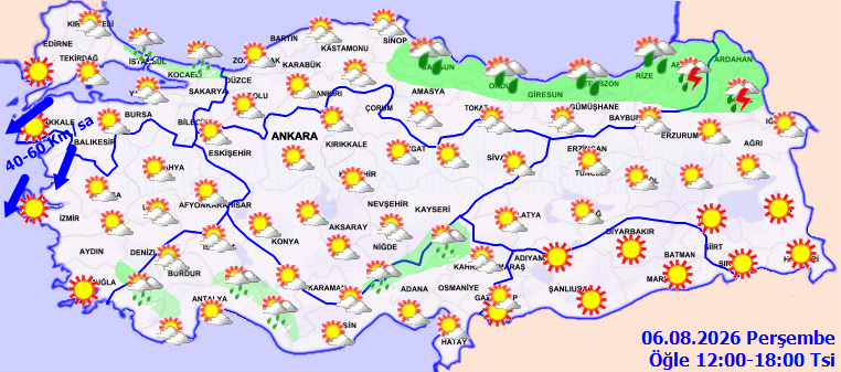 İstanbul'un kıyısına uğrayıp çekilecek: Meteoroloji sıcağı yaşarken zorlayacak haberi verdi - Fotoğraf: 5