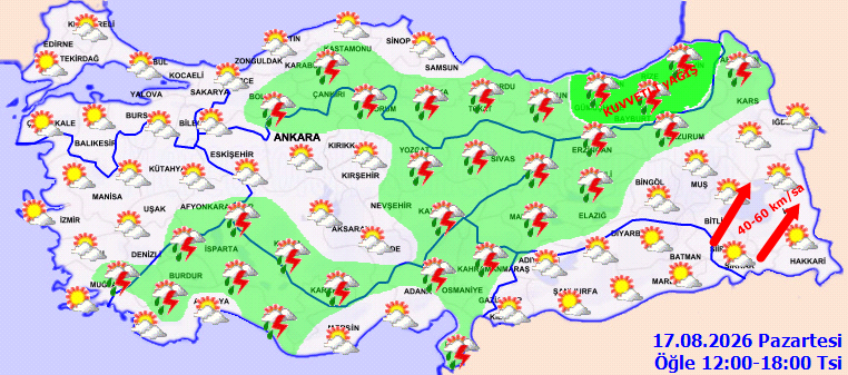 İstanbul'a bunaltıcı haber! Meteoroloji yağmurun vuracağı kentleri açıkladı - Resim : 2