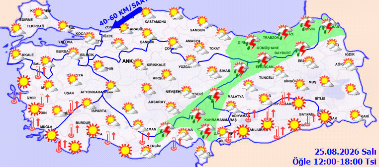 Havalar serinleyecek sıcaklar 6 derece düşecek! Rusya'dan gelecek soğuk hava için tarih verildi - Resim : 2