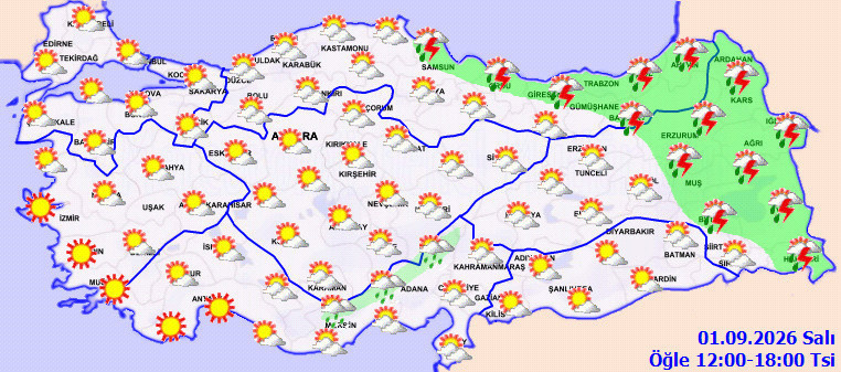 Türkiye'nin denize en uzak noktasından Samsun'a hattı çekti: Sağanak yağışı açıkladı - Resim : 2