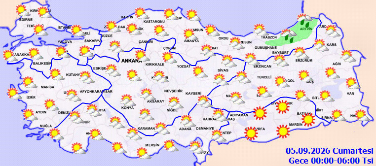 Meteoroloji sağanak ve kuvvetli rüzgarı saat saat açıklayıp uyardı - Resim : 6