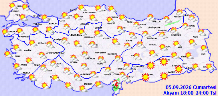 Şakır şakır yağacak sağanak için saat verdi: Meteoroloji tek tek uyardı - Resim : 4