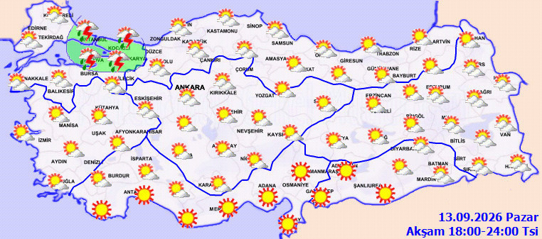 İstanbul'da 2 günlük sağanak alarmı: Meteoroloji başlayacağı saati açıkladı - Resim : 2