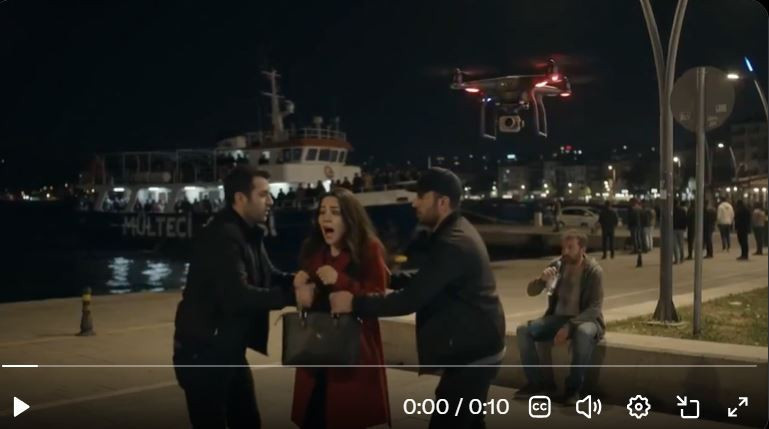 İzahı olmayanın mizahını yaptılar! Dronlu içki denetimi komedyenlere malzeme verdi - Resim : 1