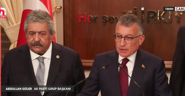 AÇIKLAMA YAPILIYOR