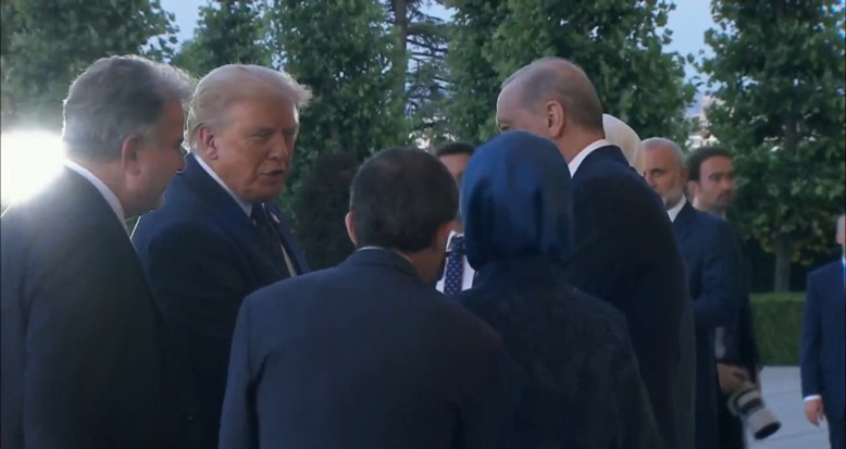 ABD BAŞKANI TRUMP BEŞTEPE'DE