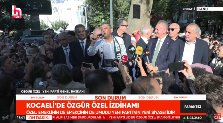 "YENİ SEÇİM OTOBÜSÜYLE İKTİDARA YÜRÜYORUZ"