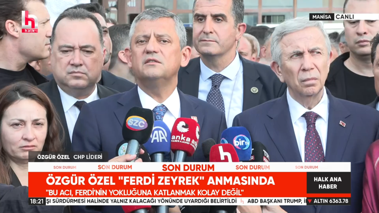 "ZOR GÜNLERDEN GEÇİYORUZ"