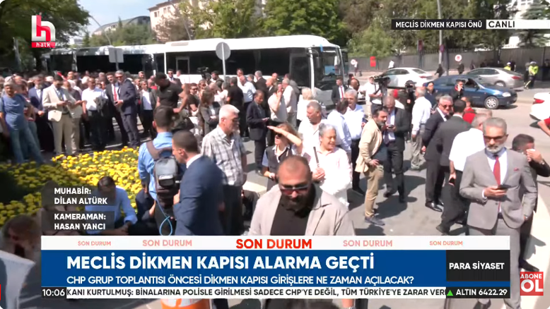 ÇEVİK KUVVET ARAÇLARI YOLU KAPATTI