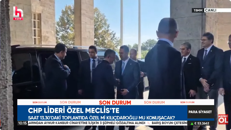 ÖZGÜR ÖZEL TBMM'DE