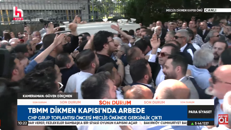 DİKMEN KAPISI KARIŞTI: İKİ GRUP ARASINDA ATIŞMALAR DEVAM EDİYOR