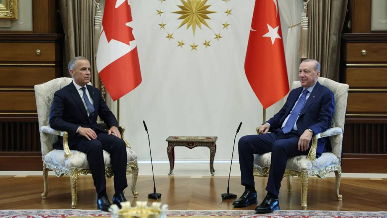 ERDOĞAN KANADA BAŞBAKANI CARNEY İLE GÖRÜŞTÜ