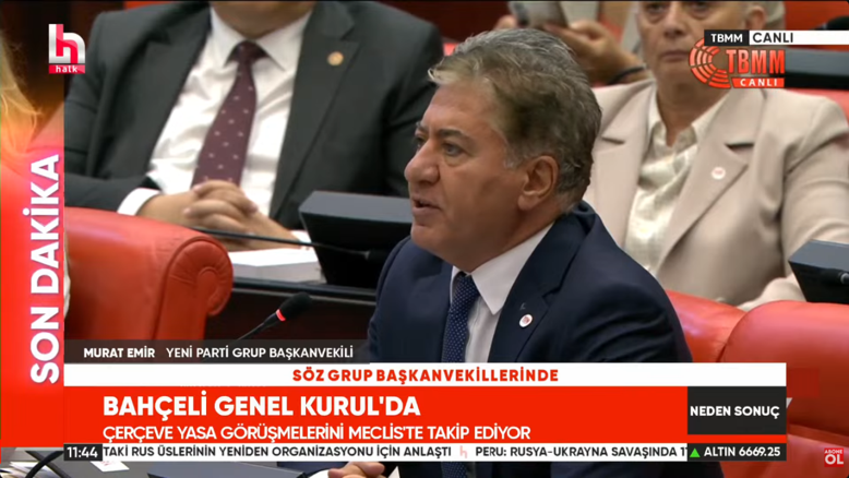 YENİ PARTİ'NİN GÖRÜŞÜNÜ ÖZGÜR ÖZEL AÇIKLAYACAK
