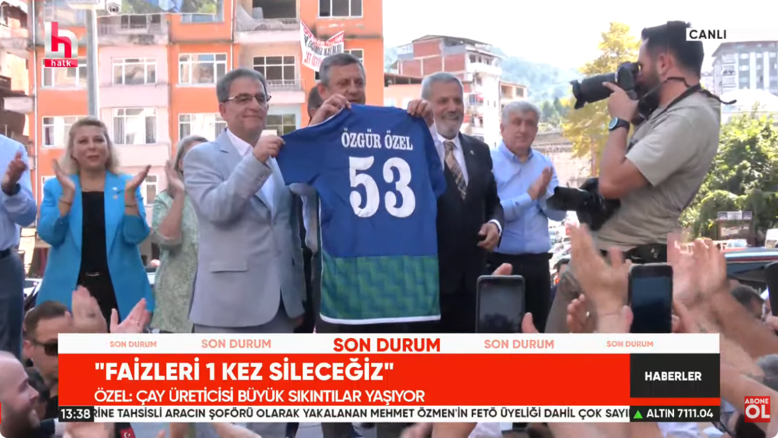 ÖZGÜR ÖZEL KONUŞTU