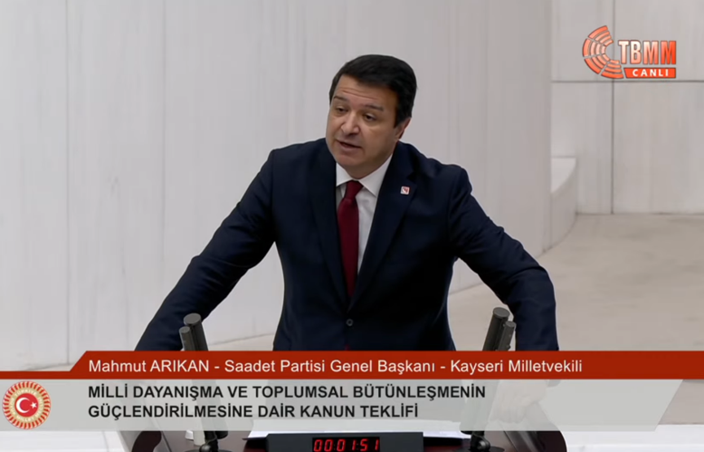 SAADET PARTİSİ: ŞARTLI DESTEK VERİYORUZ