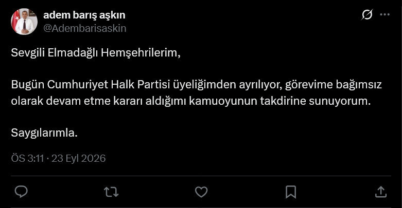 Son Dakika | Ankara'da Mansur Yavaş depremi! CHP'den belediye başkanları peş peşe istifa etti - Resim : 8