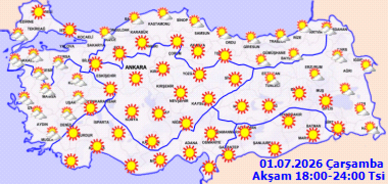 Ateş gibi bir gün olacak! İstanbul ve 3 büyükşehir en az 33 dereceyi bulacak - Resim : 4