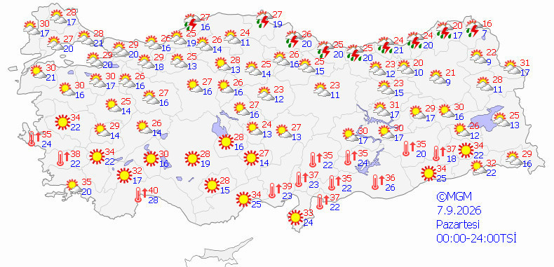 Meteorolojiden bunaltan hava tahmini: Yeni sıcak dalgası için tarih verildi - Resim : 1