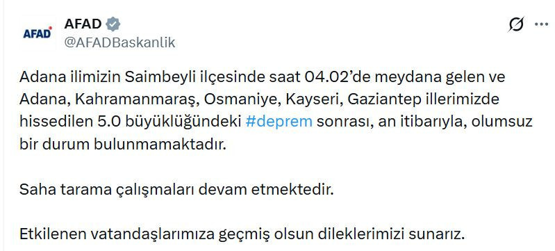 Bakan Çiftçi'den Adana'daki deprem sonrası ilk açıklama - Resim : 3