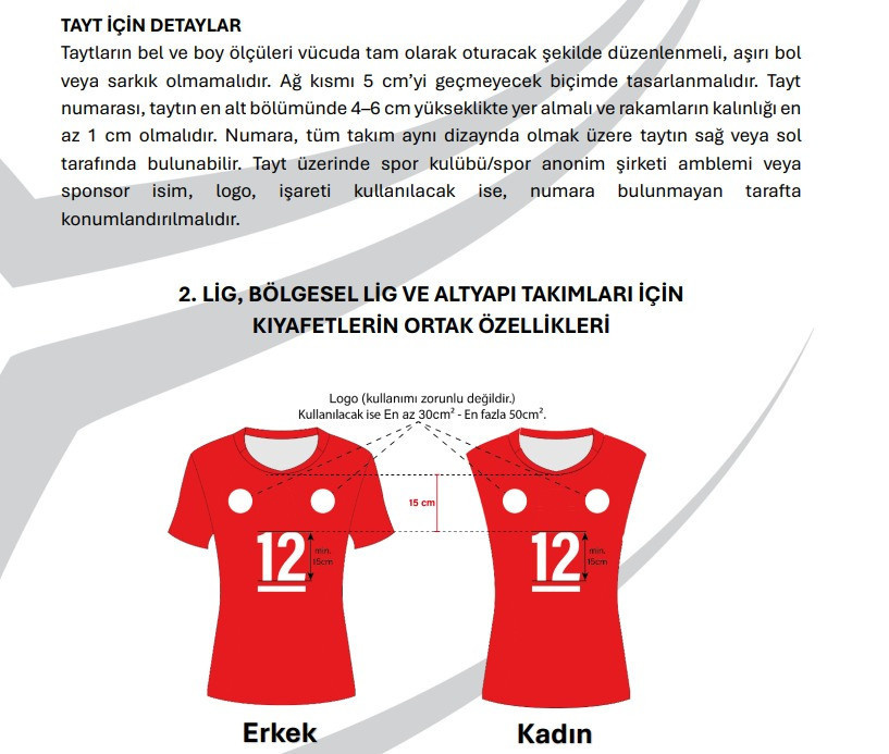 Voleybolcuların forma ve şort standardı değiştirildi: Federasyon açıkladı - Resim : 9