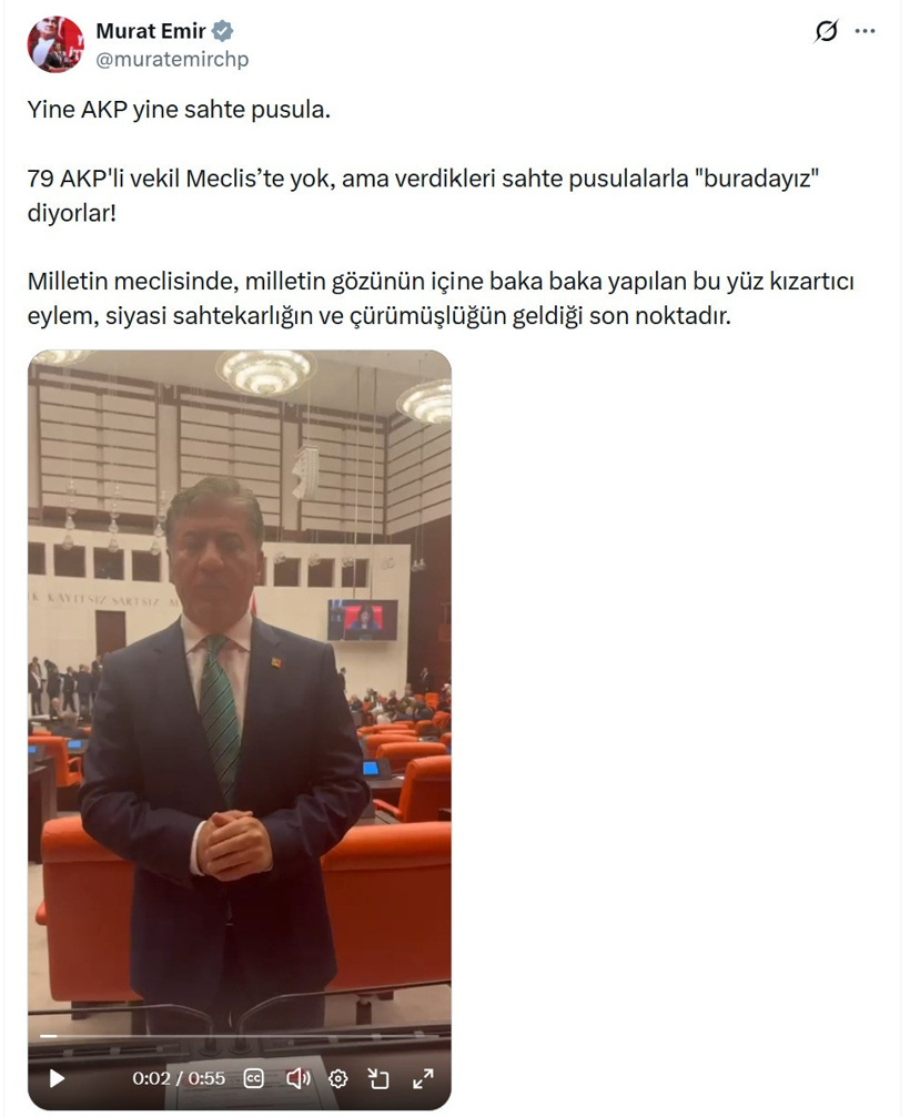 Meclis'te sahte pusula iddiası: Buradayız diyorlar ama yoklar - Resim : 1