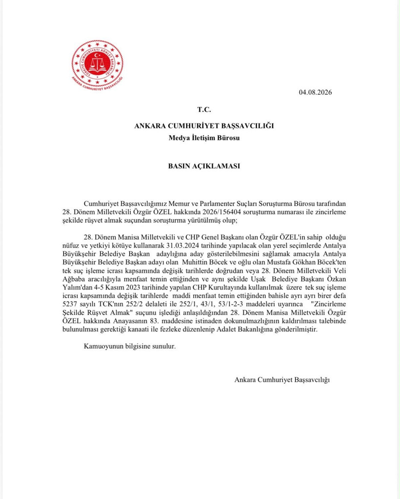 Son Dakika | Özgür Özel hakkında fezleke hazırlandı - Resim : 2