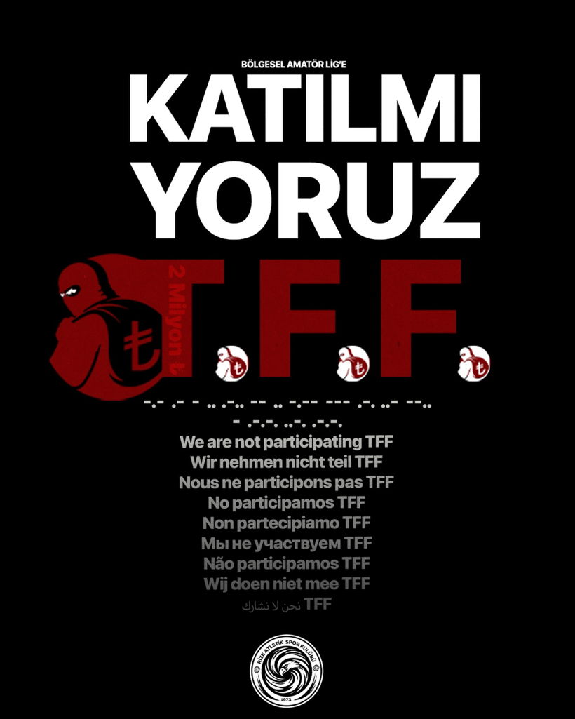 TFF'nin istediği parayı duyunca ligden çekilme kararını resmen açıkladılar - Resim : 1