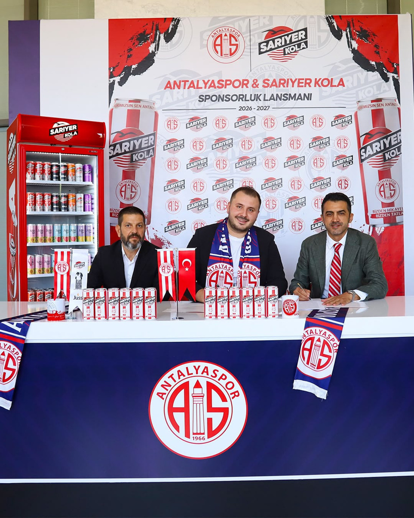 Sarıyer Kola, Antalyaspor’un resmi içecek sponsoru oldu - Resim : 3