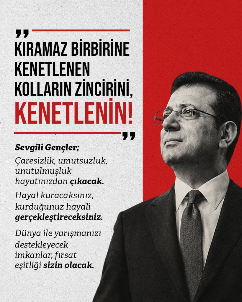 İmamoğlu’ndan gençlere çağrı - Resim : 3