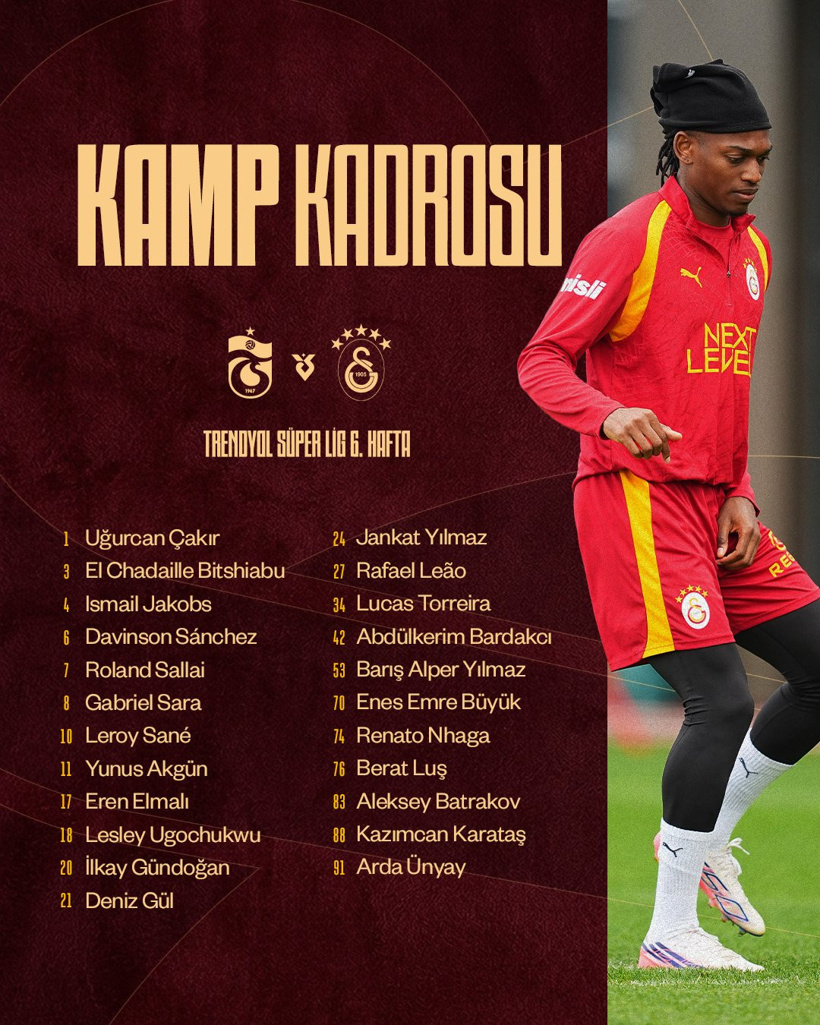 Son Dakika | Galatasaray'dan Trabzonspor maçı açıklaması: Osimhen kararı belli oldu - Resim : 1