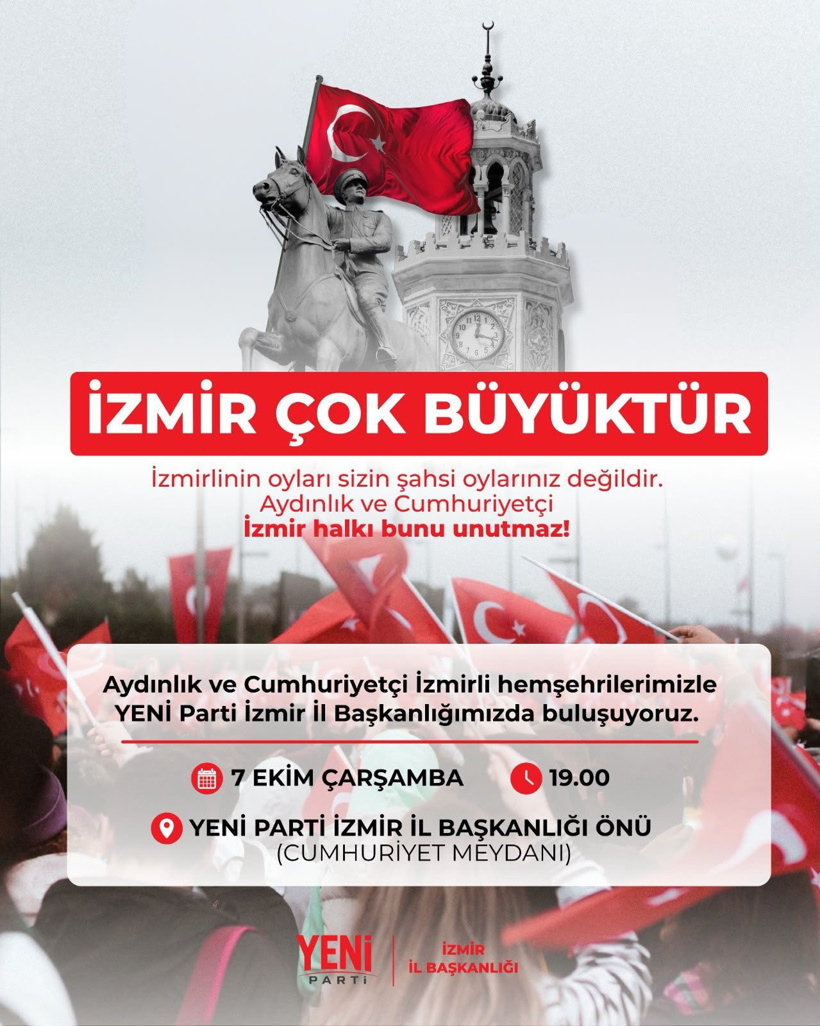 Özgür Özel 'Satanlar hain oğlu haindir' demişti: YENİ Parti'den Cemil Tugay'ı protesto hamlesi - Resim : 4