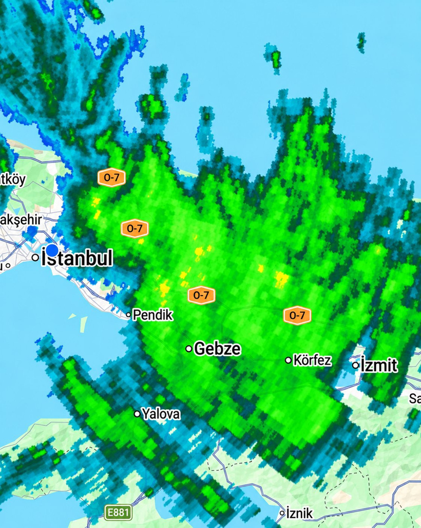 Meteoroloji İstanbul'un kaderini açıkladı: Yağmur nefes aldırmayacak - Resim : 4