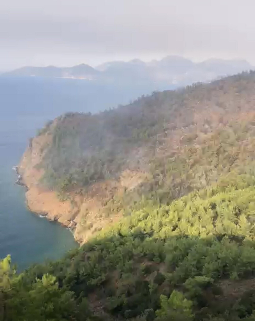 Marmaris iki gündür yanıyor! Havadan müdahale yeniden başladı - Resim : 3