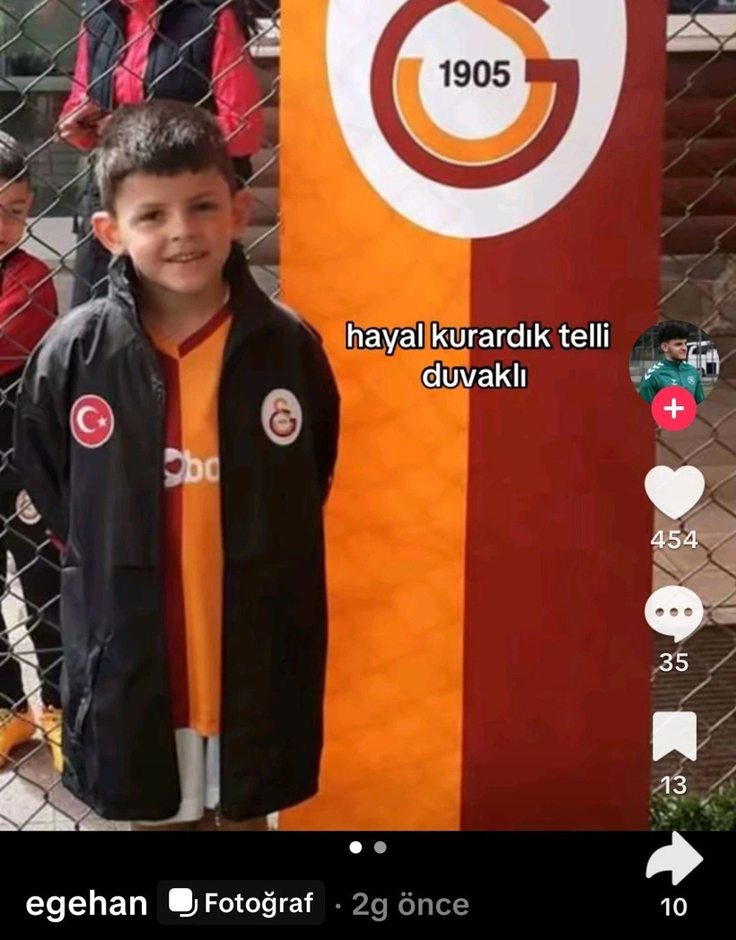Galatasaray paylaşımı yapan genç futbolcuyu takımdan kovdular - Resim : 2