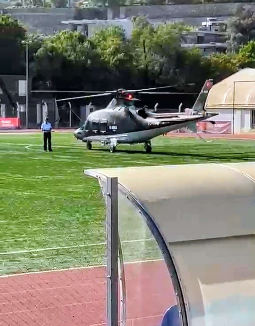 Bodrum'da faciadan dönüldü: Antrenmanı helikopter böldü - Resim : 2