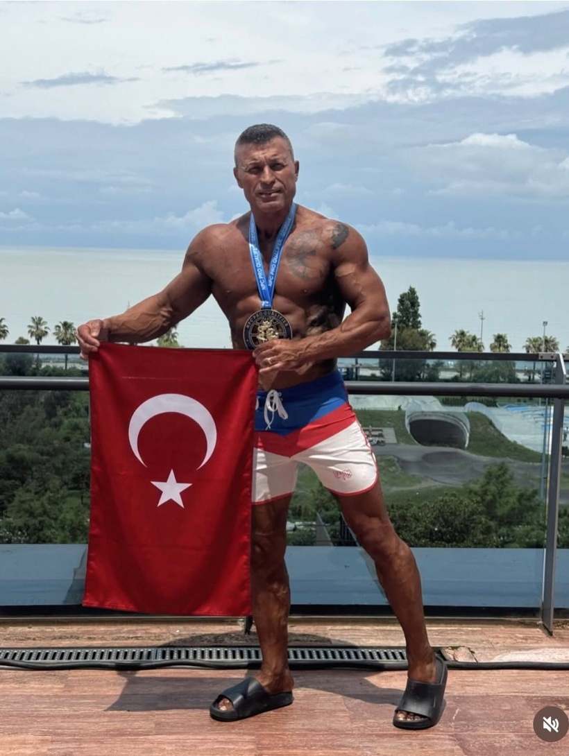 Şehit polis çocuğu emniyet müdür yardımcısı vücut geliştirme şampiyonu oldu - Fotoğraf: 4