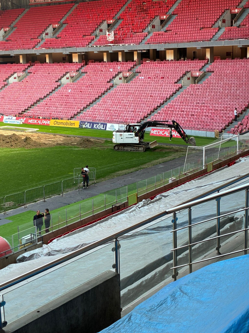 Süper Lig ekibinin stadı 35 cm kazılacak - Fotoğraf: 4