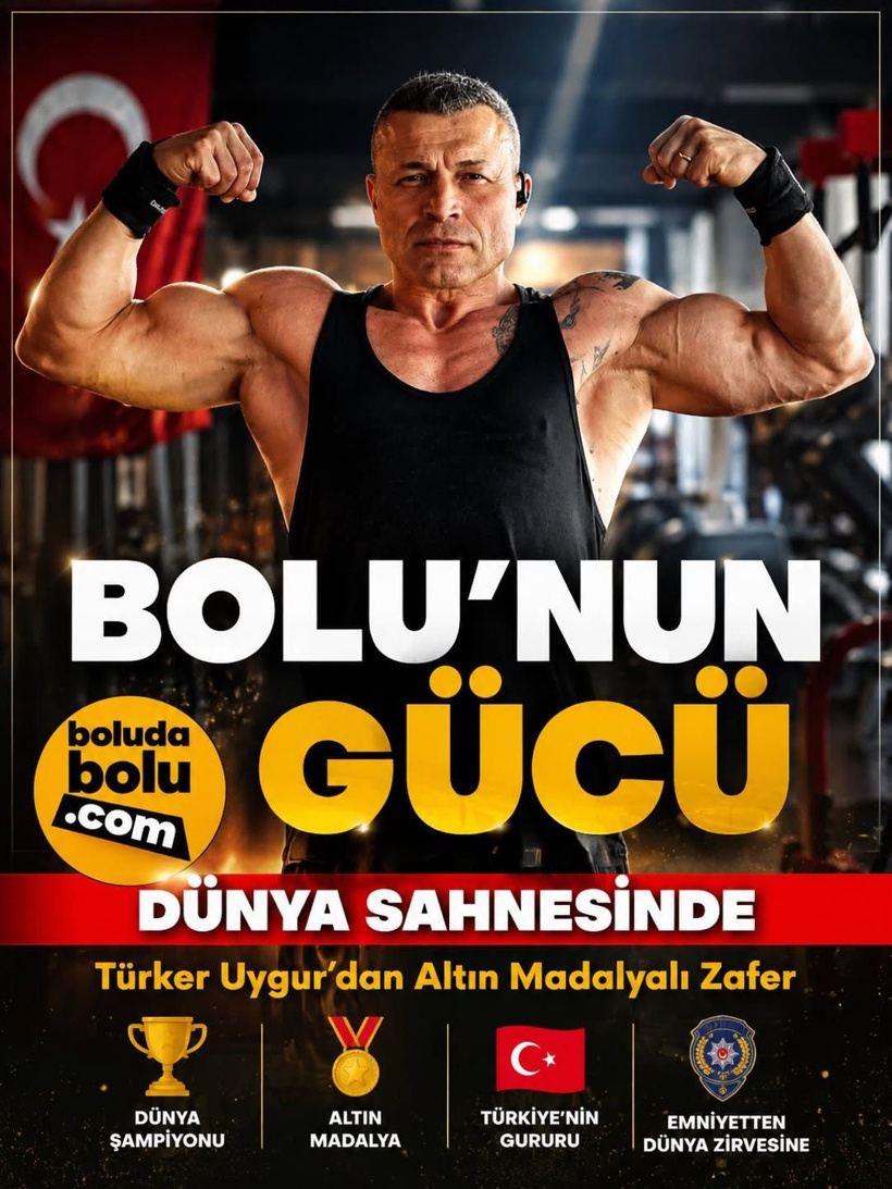 Şehit polis çocuğu emniyet müdür yardımcısı vücut geliştirme şampiyonu oldu - Fotoğraf: 5