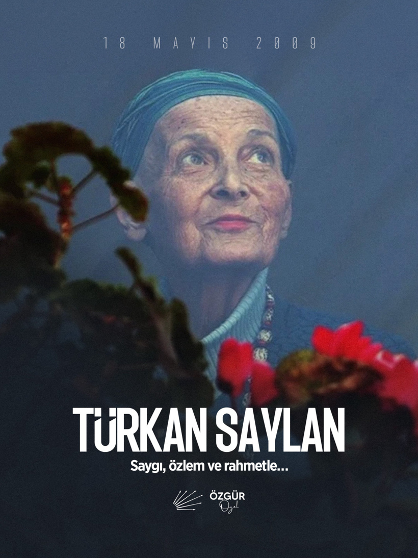 Saylan CHP lideri Özel, Türkan Saylan’ı andı