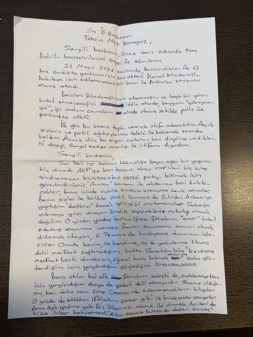 CHP'den istifa eden Tanju Özcan'dan Kılıçdaroğlu'na zehir zemberek suçlamalar - Resim : 3