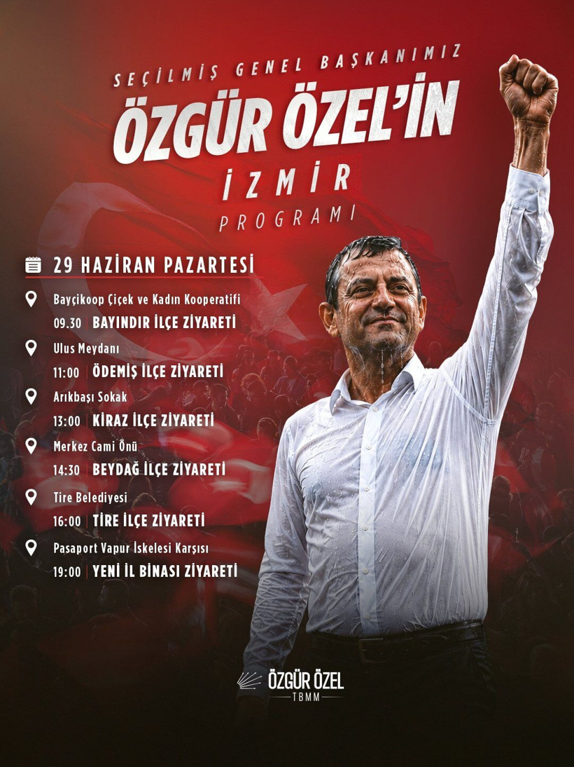 Son dakika | Özgür Özel İzmir'e geldi! Yoğun ilgiden adım atamadı - Resim : 1