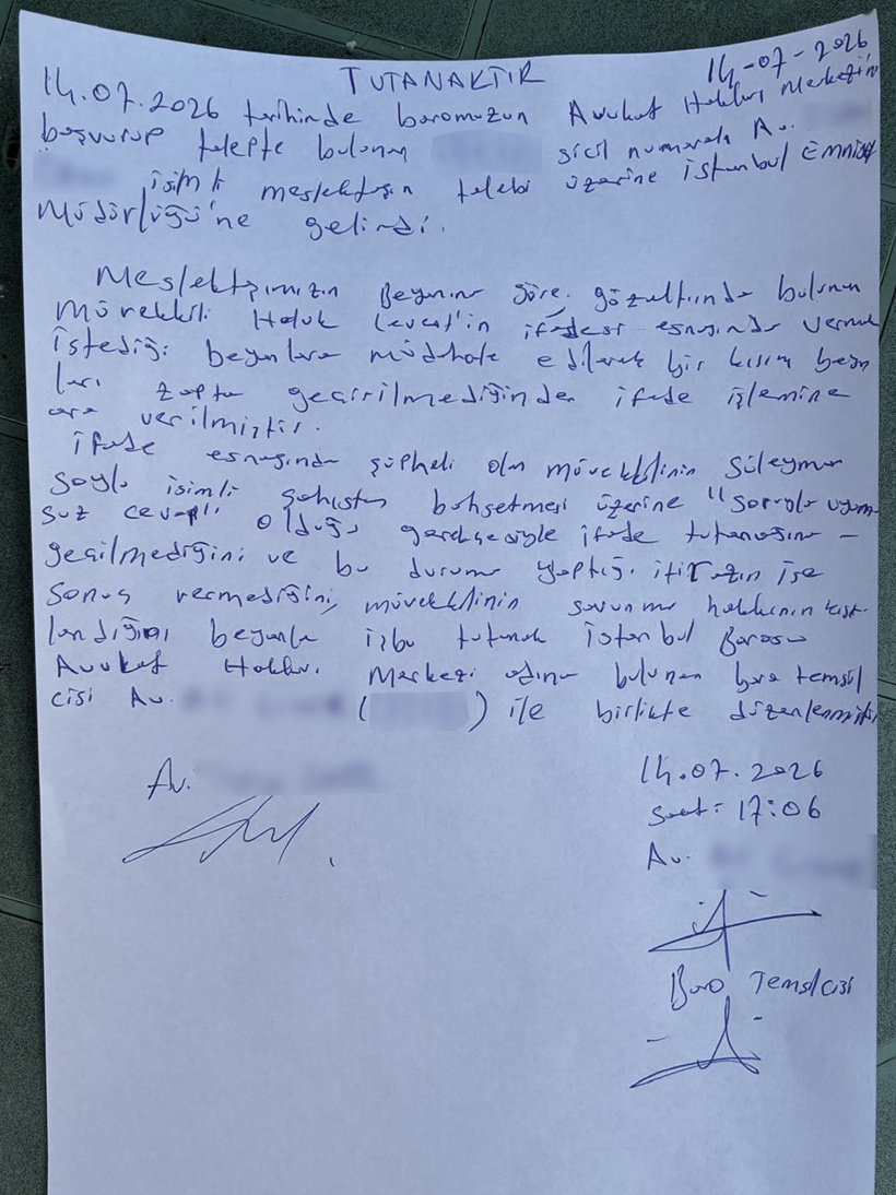 Verdiği isimler tutanağa işlenmediği için susma hakkını kullanıyor: Haluk Levent açıklama yaptı - Resim : 2