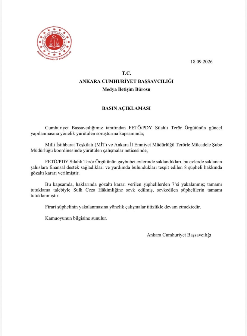 Ankara'da FETÖ operasyonu: 7 kişi cezaevine gönderildi - Resim : 2