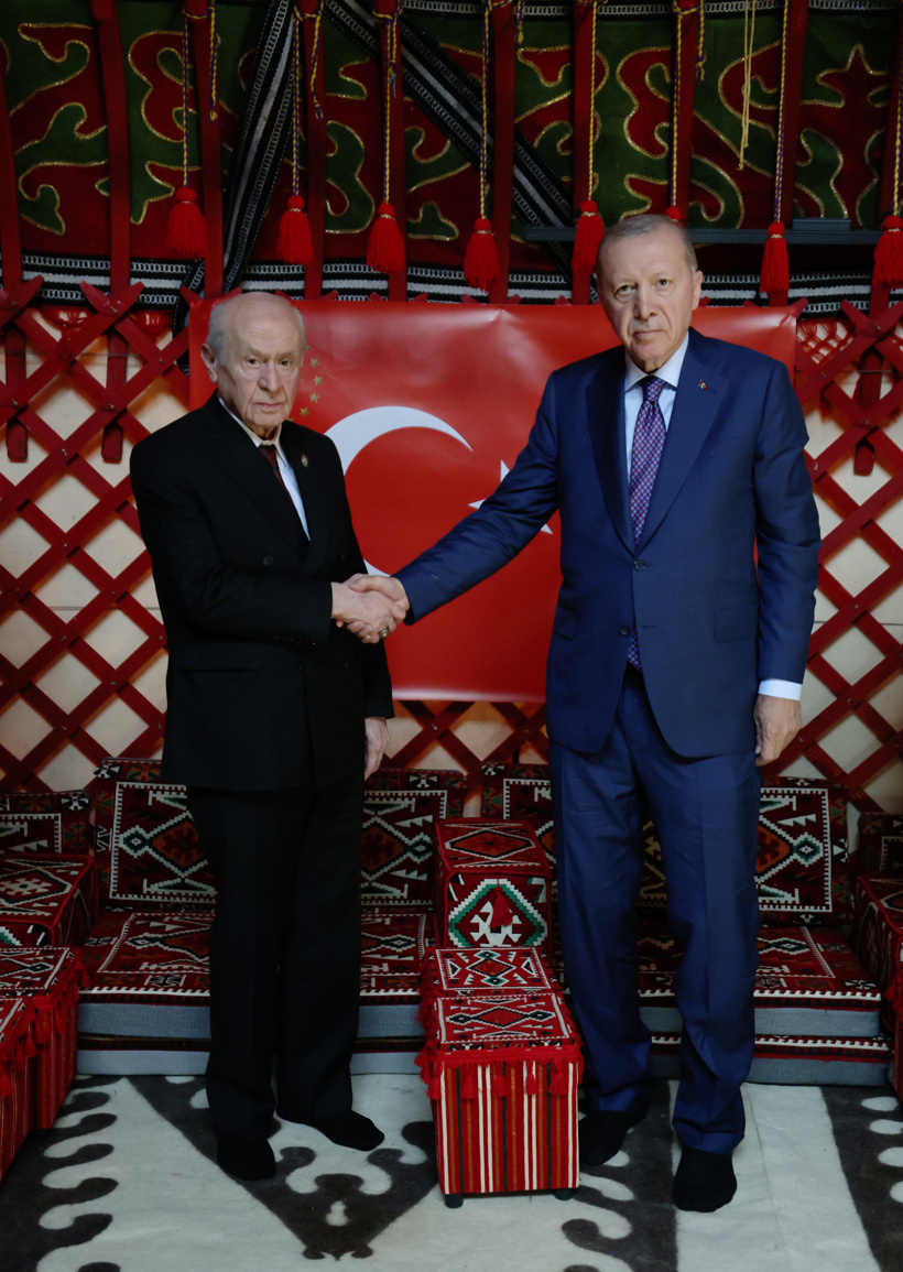 Erdoğan ve Bahçeli Ahlat'ta buluştu - Resim : 1