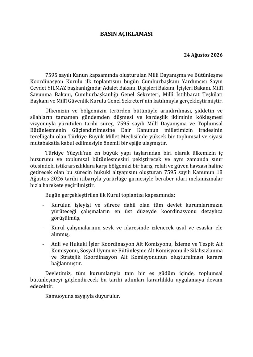 Son Dakika | Süreç takip kurulu ilk kez toplandı: Alt komisyon oluşturma kararı - Resim : 3