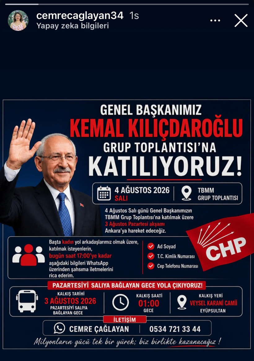 Kılıçdaroğlu için yine otobüs kaldırıyorlar! Bu sefer de grup toplantısı için - Resim : 1