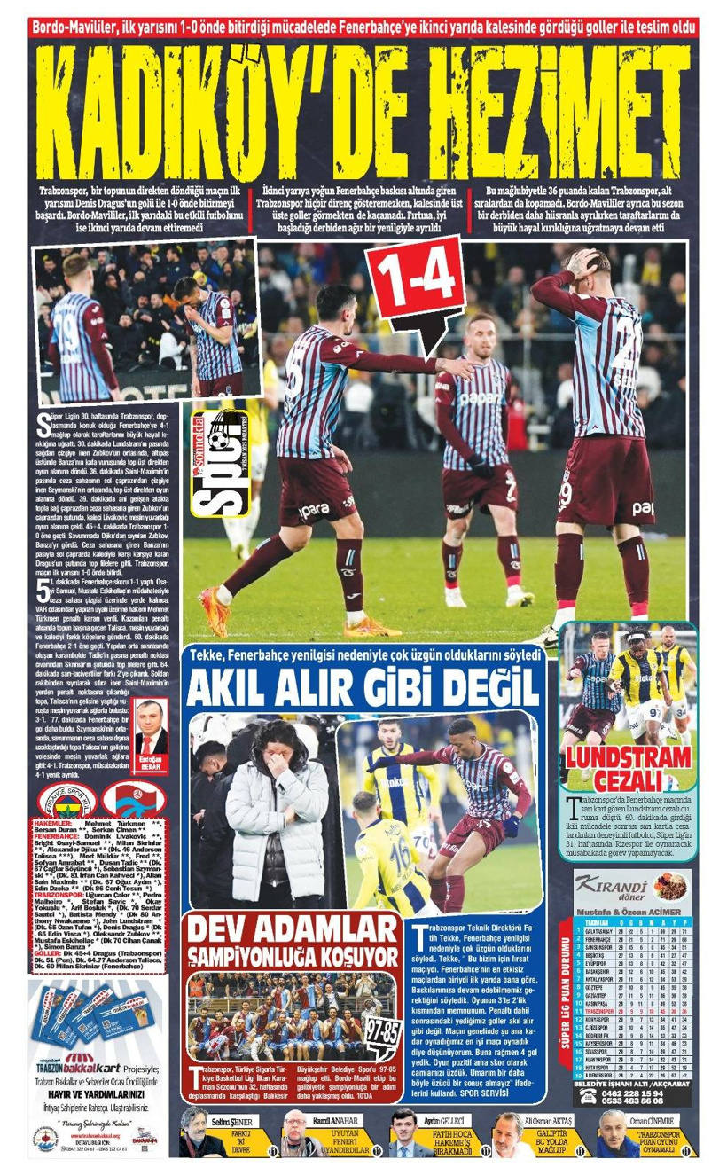Fenerbahçe hezimeti Trabzon’u karıştırdı: Çekilmez bir adam oldun - Fotoğraf: 5