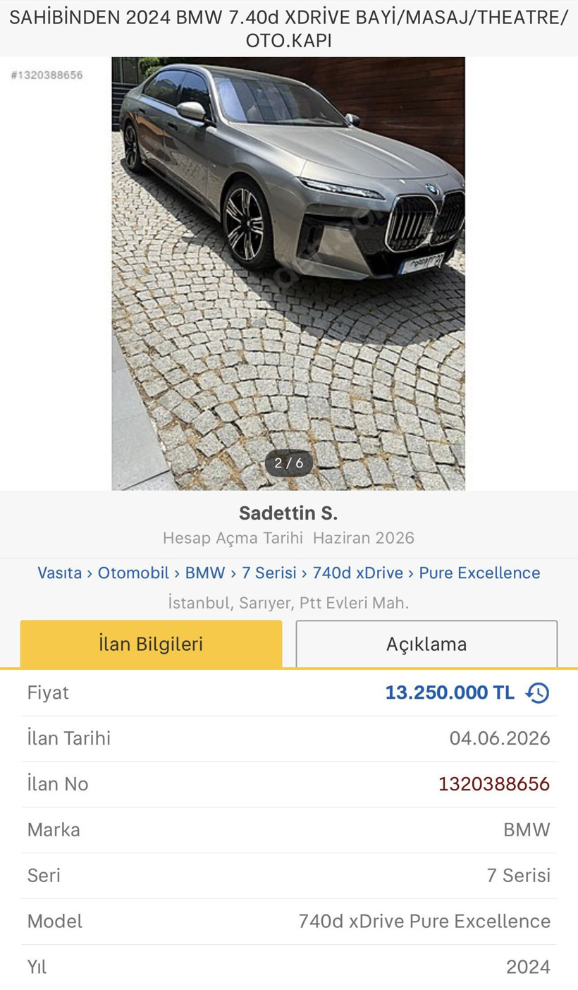 Sadettin Saran kaza yaptığı lüks aracını satışa çıkardı: İstediği fiyat dudak uçuklattı - Resim : 1