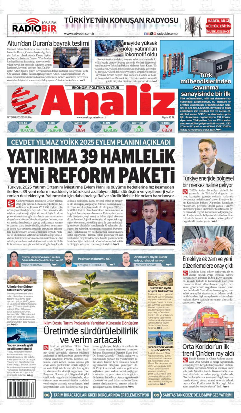 Türkiye'nin gündemi bu başlıklarda: 12 Temmuz gazete manşetleri... - Fotoğraf: 3