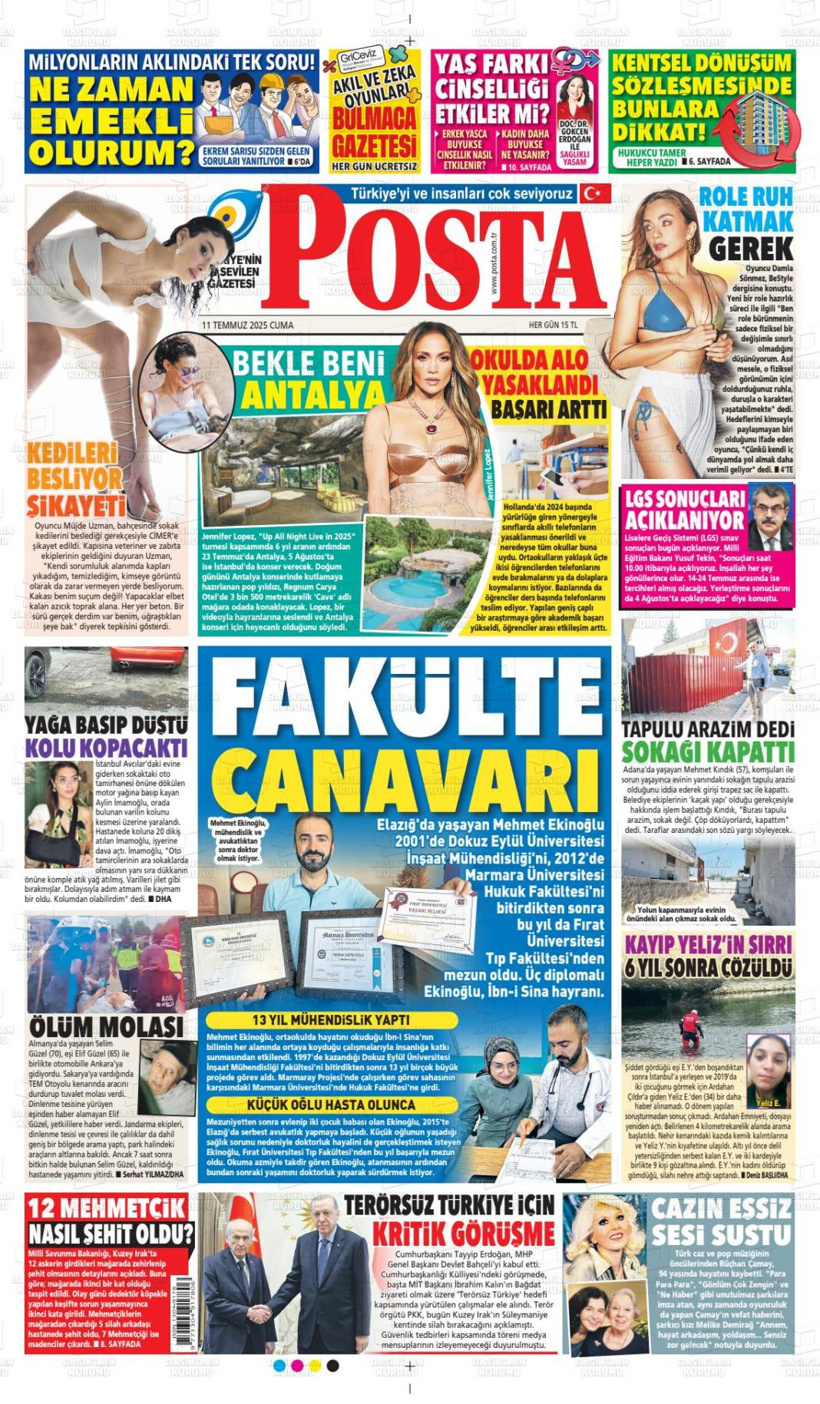 Türkiye'nin gündemi bu başlıklarda: 12 Temmuz gazete manşetleri... - Fotoğraf: 14
